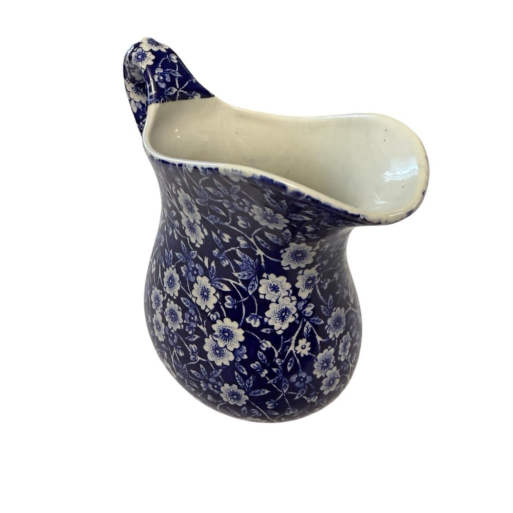 Calico Burleigh Staffordshire 5 1/2" Pitcher Jug - Picture 2 of 4